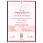 Applikationen industriellen Stil Metall und Keramik Ferroluce Viadurini