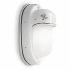 Vertikale Außenwandleuchte aus handgemalten Blumen aus Keramik - Brindisi Viadurini