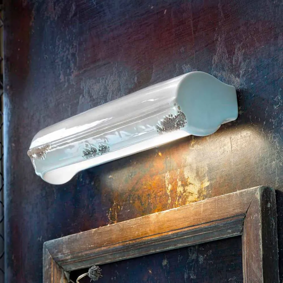 Vintage-Applikation Handwerk poliert Keramik Ethel Ferroluce Viadurini