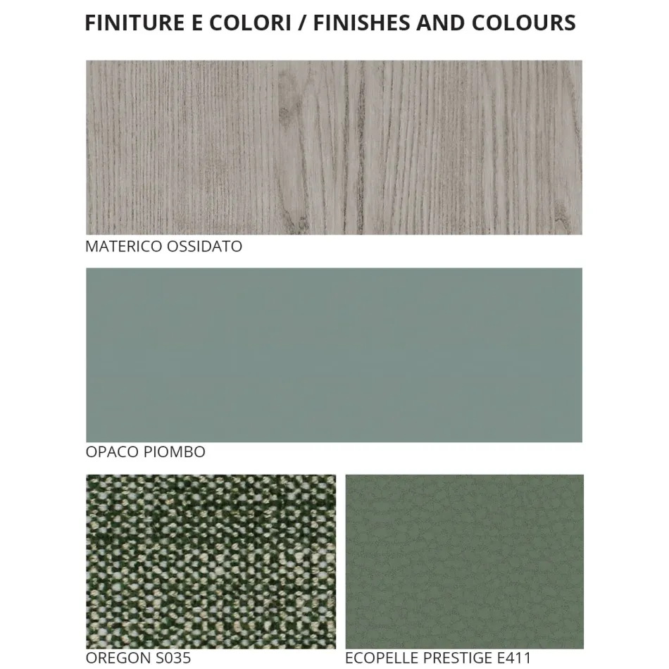 Luxus Made in Italy 5-Elemente Schlafzimmermöbel - Cristina Viadurini