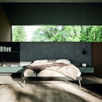 6-Elemente Schlafzimmermöbel Made in Italy - Ruby