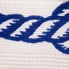 Einteiliges handgefertigtes Baumwolltuch aus Baumwolle Made in Italy - Marken Viadurini