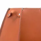 Audrey Schirmständer mit modernem Design in Leder, made in Italy Viadurini