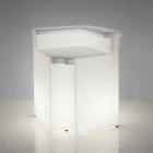 Corner Bartheke Slide Break Corner modern hell gemacht in Italien Viadurini