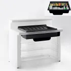 Garten-Bartheke mit modernem Design Slide Break Line hergestellt in Italien Viadurini