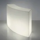 Modularer Bartresen Slide Snack Heller weißer Balken hergestellt in Italien Viadurini