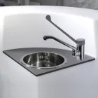 Modulare Theke mit Licht Outdoor Made in Italy - Mistra Viadurini