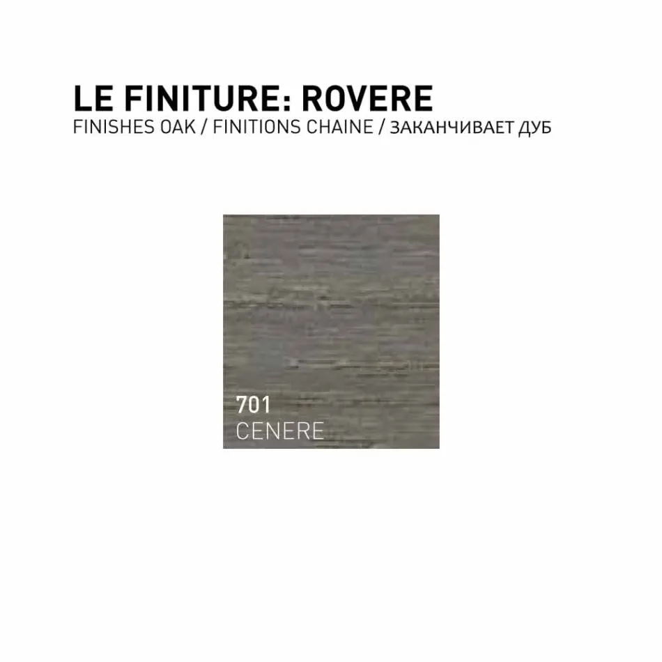 Modernes Design Hängesockel 85x55x55cm Arya lackiertes Holz Viadurini