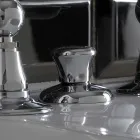 3-Loch-Bidetmischer mit interner Messinglieferung, hergestellt in Italien – Noriana Viadurini