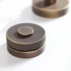 Moderne 3-Loch-Waschtischarmatur mit Ablaufgarnitur, hergestellt in Italien – Quito Viadurini