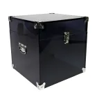 Koffer aus transparentem oder geräuchertem Acrylglas und modernem Stahl - Dante Viadurini