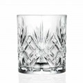 Doppelte altmodische Glas, Vintage-Stil Öko-Kristall 12 Stück - Cantabile