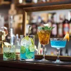 Glas mischen mit exzentrischer Dekoration Luxus Design 4 Stück - Destino Viadurini