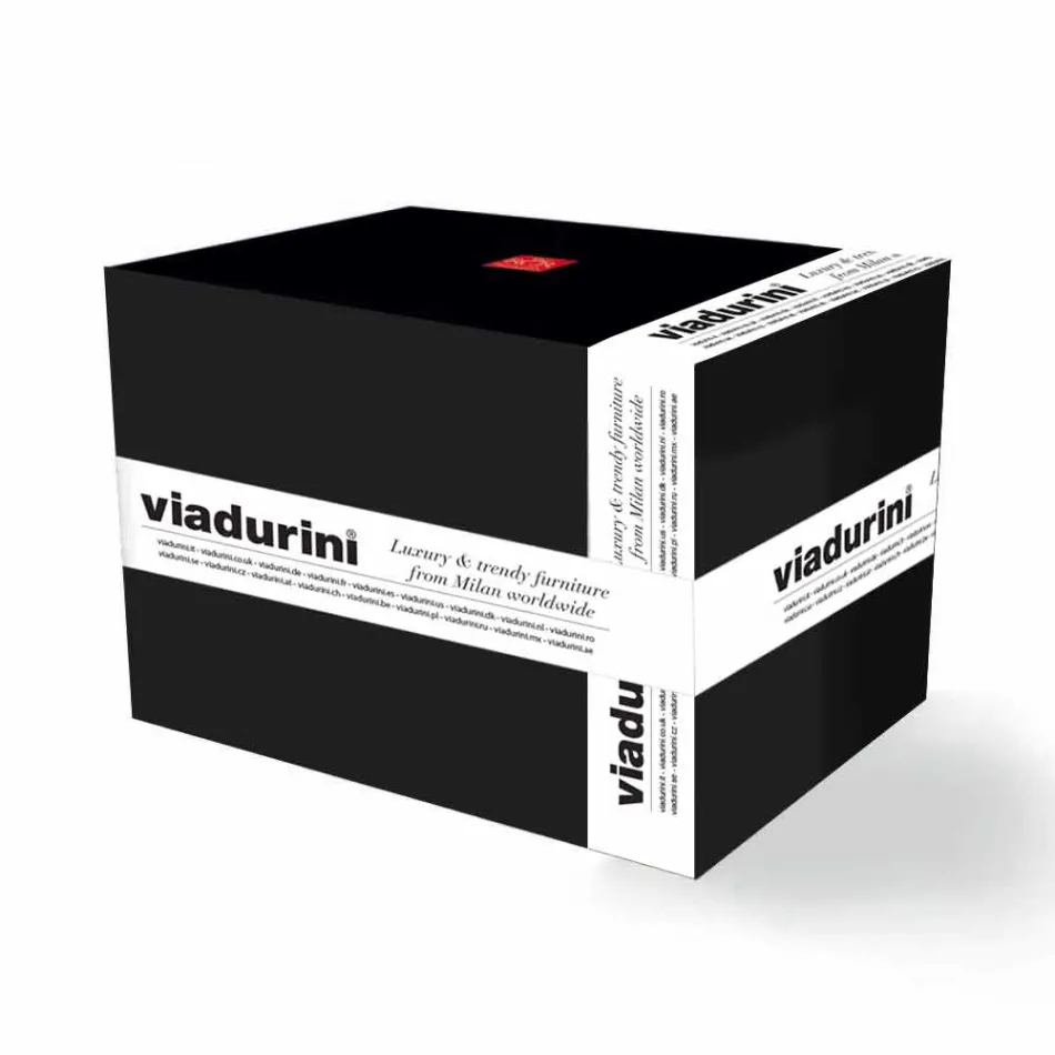 Glas mischen mit exzentrischer Dekoration Luxus Design 4 Stück - Destino Viadurini