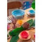 Modernes Design Glasfarbene Weingläser 6 Stück - Timon Viadurini