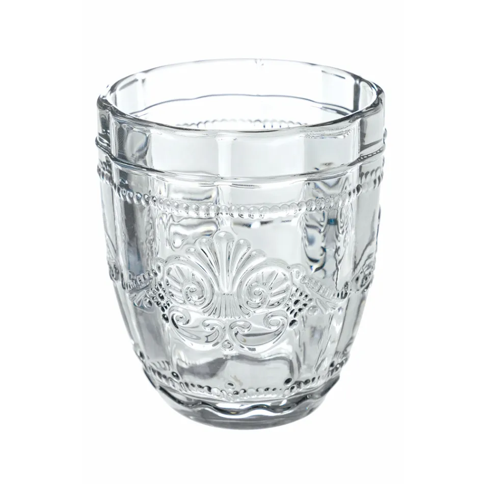 Glas Service Wassergläser mit Arabescato Dekoration 12 Stück - Schraube Viadurini