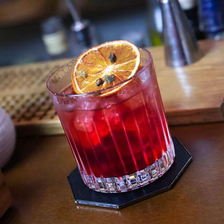 Doppelte altmodische Tumbler Low Glasses 12 Stück Luxus - Senzatempo Viadurini