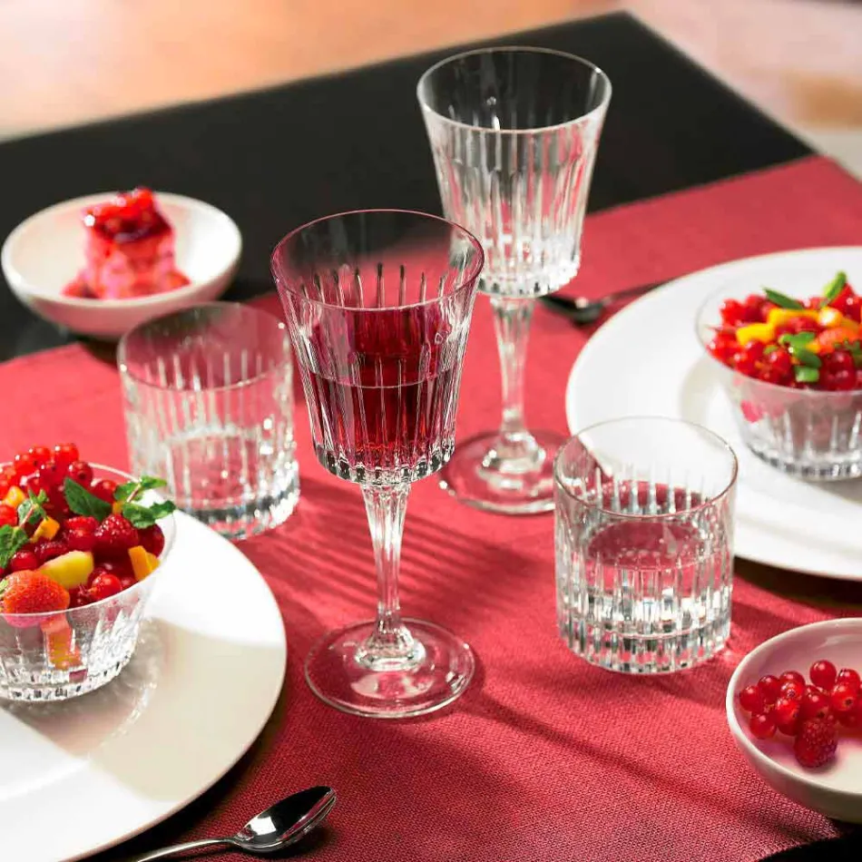 Doppelte altmodische Tumbler Low Glasses 12 Stück Luxus - Senzatempo Viadurini