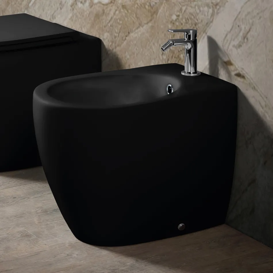 Aster Standbidet aus matter Keramik in zwei Farben und modernem Design Viadurini