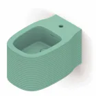 Hängendes Keramik-Bidet in modernem Design, hergestellt in Italien, Hamlet Viadurini