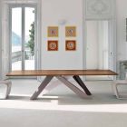 Bonaldo Big Tisch furniert Holztisch in Italien Design gemacht Viadurini