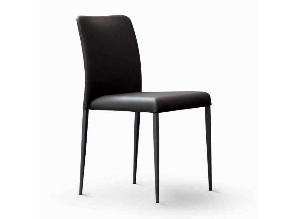 Bonaldo Deli Designstuhl mit gepolsterter Sitzfläche aus Italien Viadurini