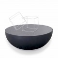 Bonaldo Planet Tischchen,satiniertes Kristallglas made in Italy Design