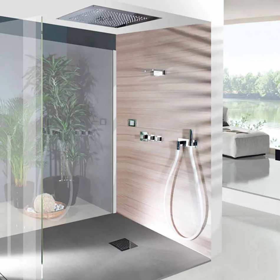 Bossini Mund Badewannen-Wasserfall-Wand Viadurini