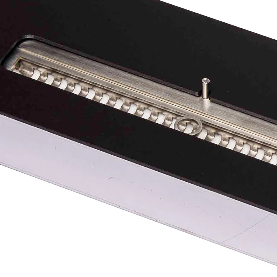 Bioethanol Brenner aus Edelstahl für Linearen Kamin Made in Italy - Brandon Viadurini