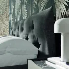 Schlafzimmer mit 4 Elementen im modernen Stil Made in Italy - Calimero Viadurini