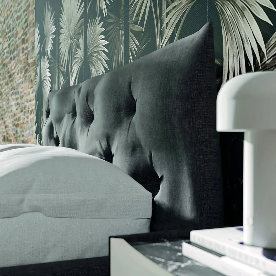 Schlafzimmer mit 4 Elementen im modernen Stil Made in Italy - Calimero Viadurini