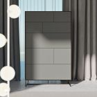 Komplettes Schlafzimmer mit 5 modernen Elementen Made in Italy - Shaila Viadurini