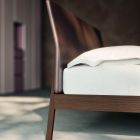 4 Elemente Schlafzimmer mit Doppelbett Made in Italy Luxus - Gamma Viadurini