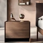 4 Elemente Schlafzimmer mit Doppelbett Made in Italy Luxus - Gamma Viadurini