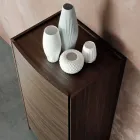 4 Elemente Schlafzimmer mit Doppelbett Made in Italy Luxus - Gamma Viadurini