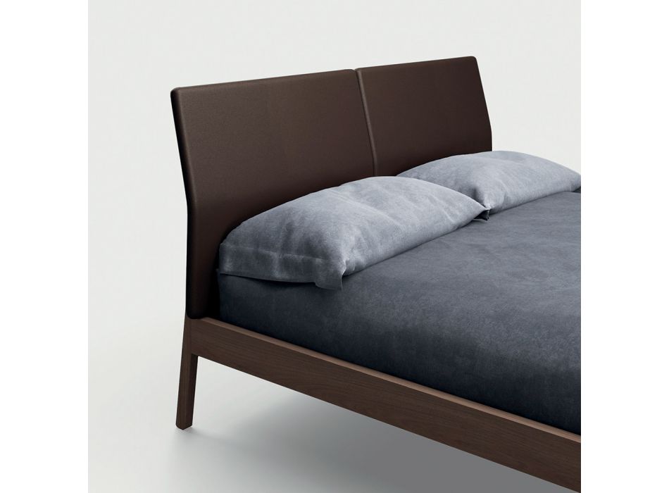4 Elemente Schlafzimmer mit Doppelbett Made in Italy Luxus - Gamma Viadurini
