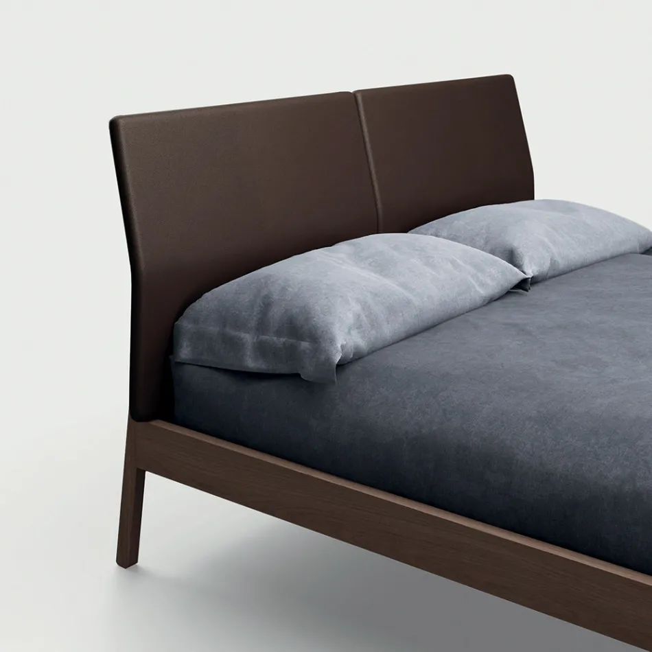 4 Elemente Schlafzimmer mit Doppelbett Made in Italy Luxus - Gamma Viadurini