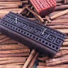 Handwerkliche rechteckige Zimt-Duftkerze, hergestellt in Italien – Alissa Viadurini