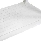 Trolley für den Außenbereich aus lackiertem Aluminium mit verschiedenen Oberflächen - Hotel Viadurini