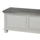 Truhe mit massiver Pappelstruktur, hergestellt in Italien – Dievis Viadurini