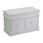 Indoor-Truhe aus Holz mit 2 Schubladen - Meduse Viadurini