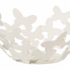 Design-Herzstück aus Eisen in Weiß, Beige oder Elfenbein Hergestellt in Italien - Leiden Viadurini