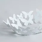 Modernes ovales Herzstück aus weißem oder beige Eisen Made in Italy - Leiden Viadurini