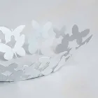 Modernes ovales Herzstück aus weißem oder beige Eisen Made in Italy - Leiden Viadurini