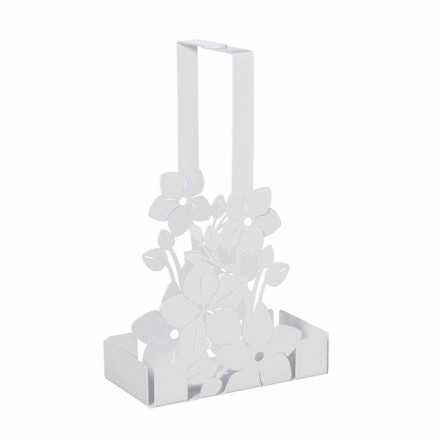 Modernes Design Floral Eisen Cup Holder Korb Made in Italy - Marken Viadurini