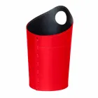 Papierkorb aus recyceltem Papier aus Ambrogio-Leder Viadurini