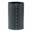 Papierkorb aus regeneriertem handgefertigtem Leder Battista Viadurini