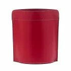 Papierkorb aus recyceltem Canistro-Leder in Italien Viadurini