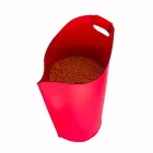 Indoor Pellethaltekorb Leder 15 Kg Sapel Design Viadurini