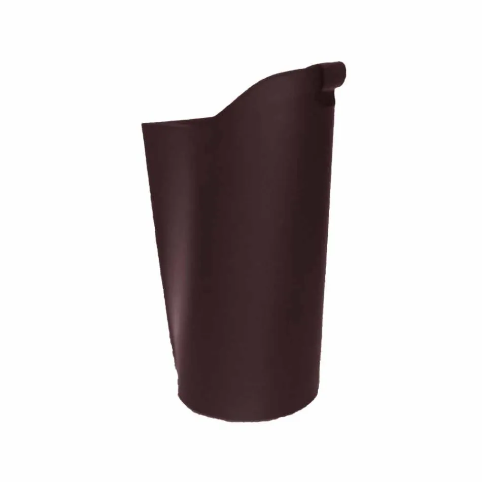 Indoor Pellethaltekorb Leder 15 Kg Sapel Design Viadurini